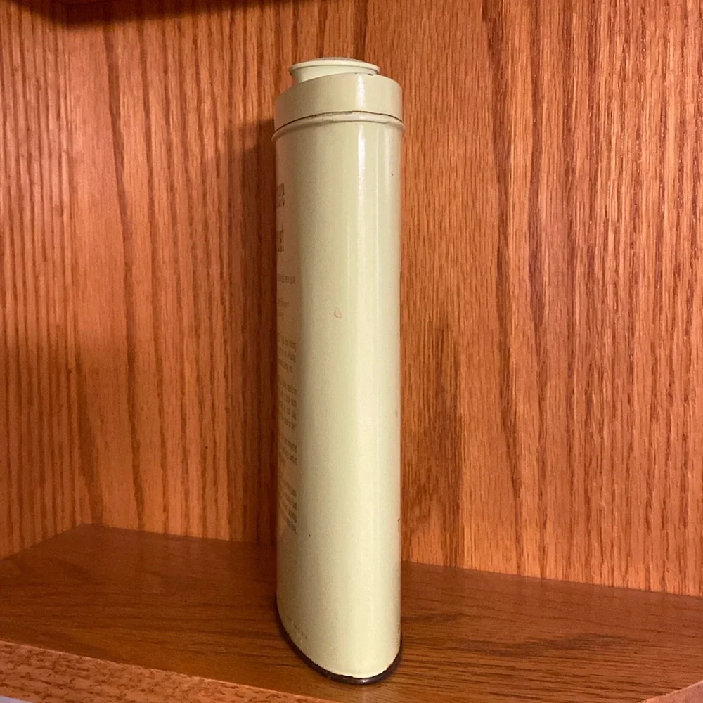 Vintage Cashmere Bouquet Talcum Powder Tin With Partial Powder